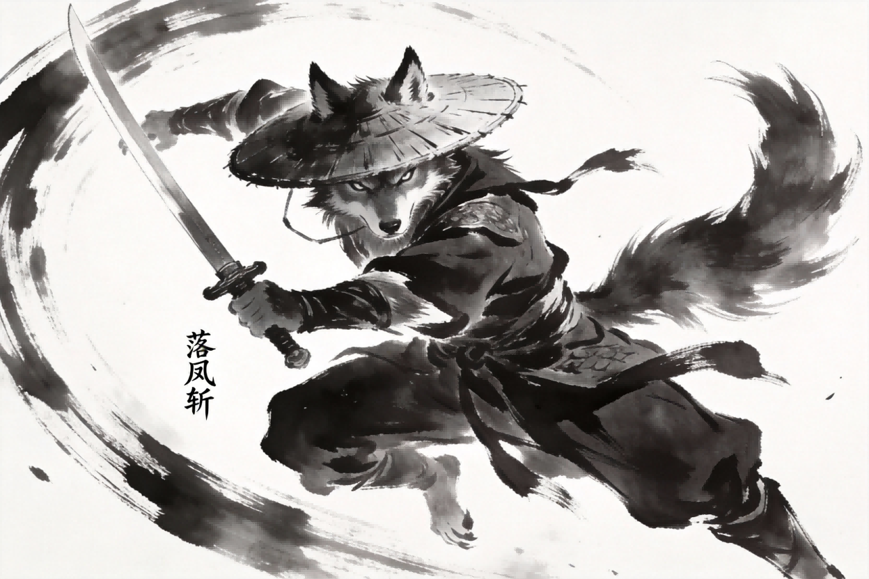 侠客插画