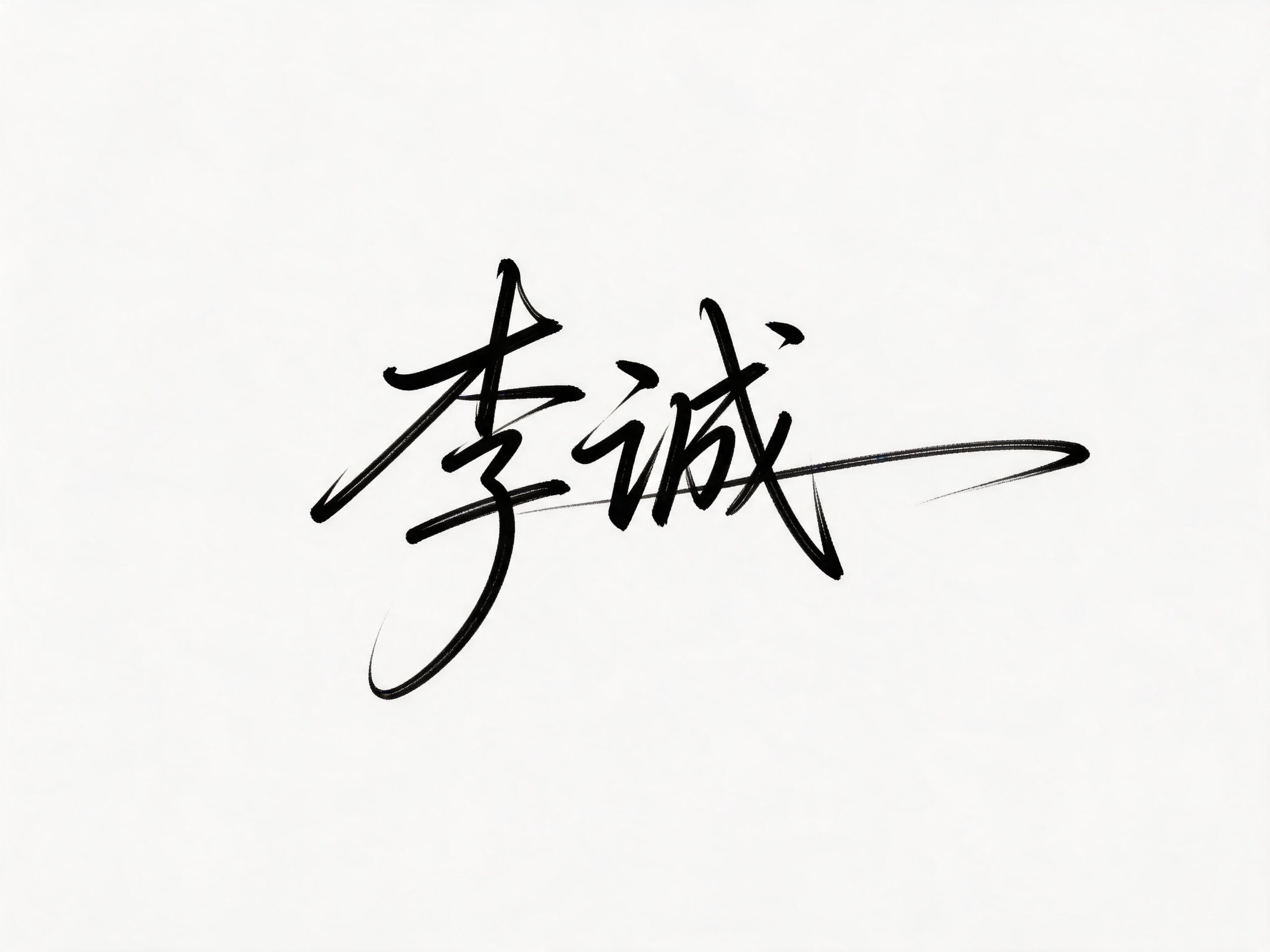 艺术签名设计