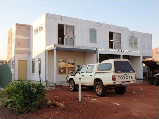 Australian prefabricated residential project
