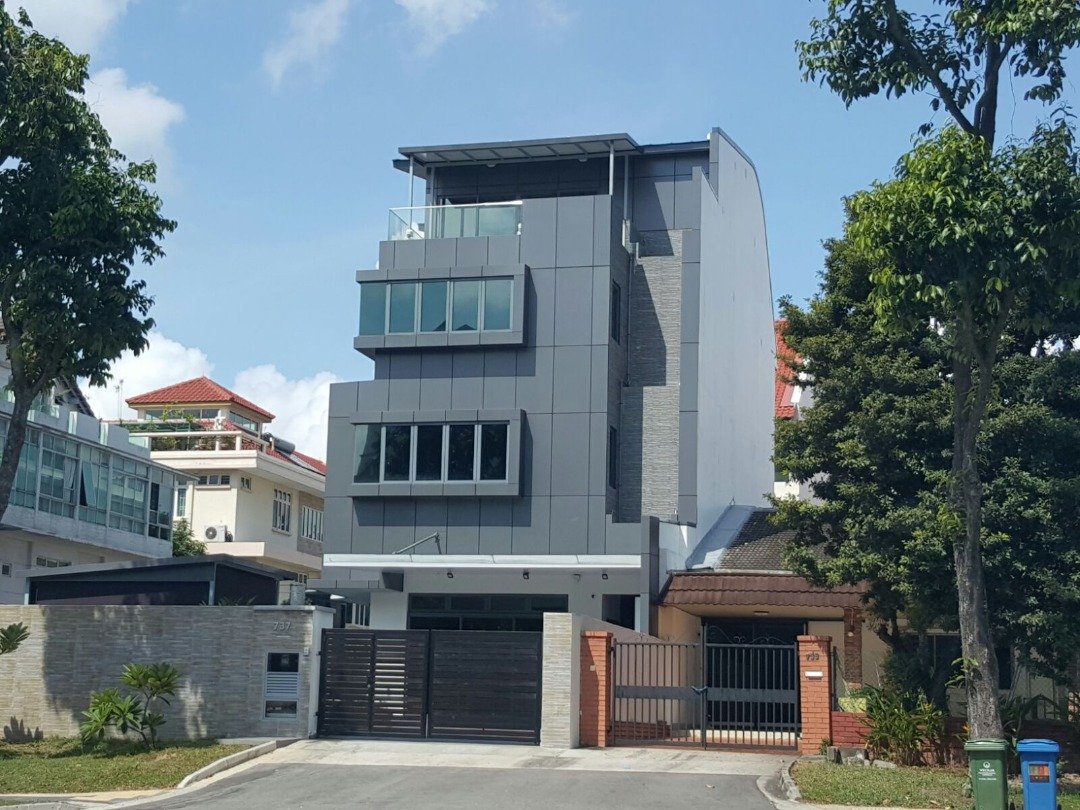 Single family villa project in Singapore