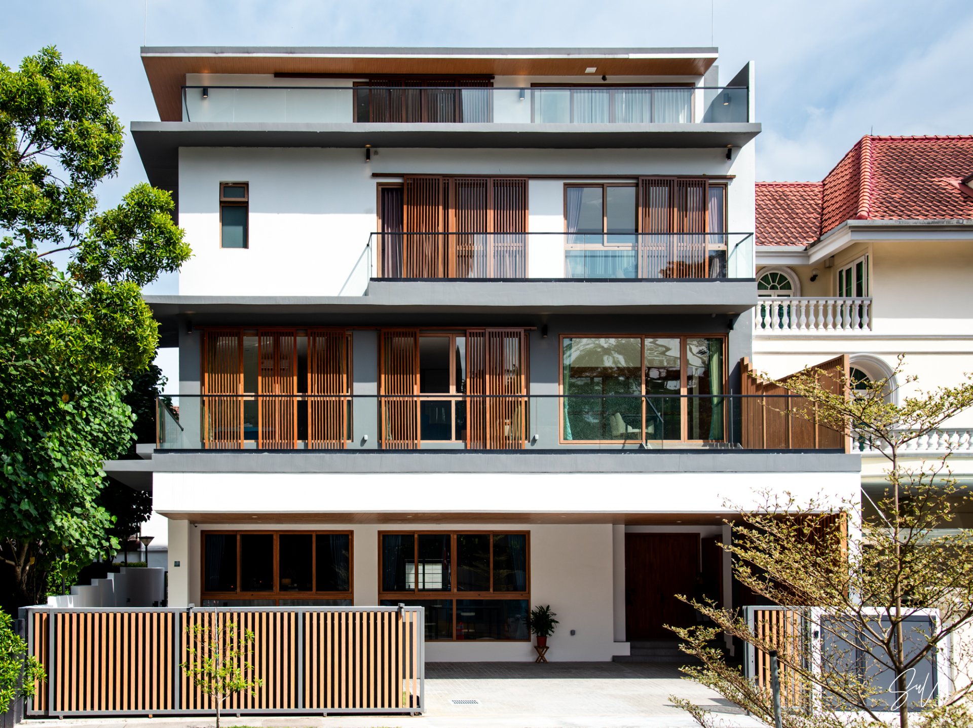 Single family villa project in Singapore