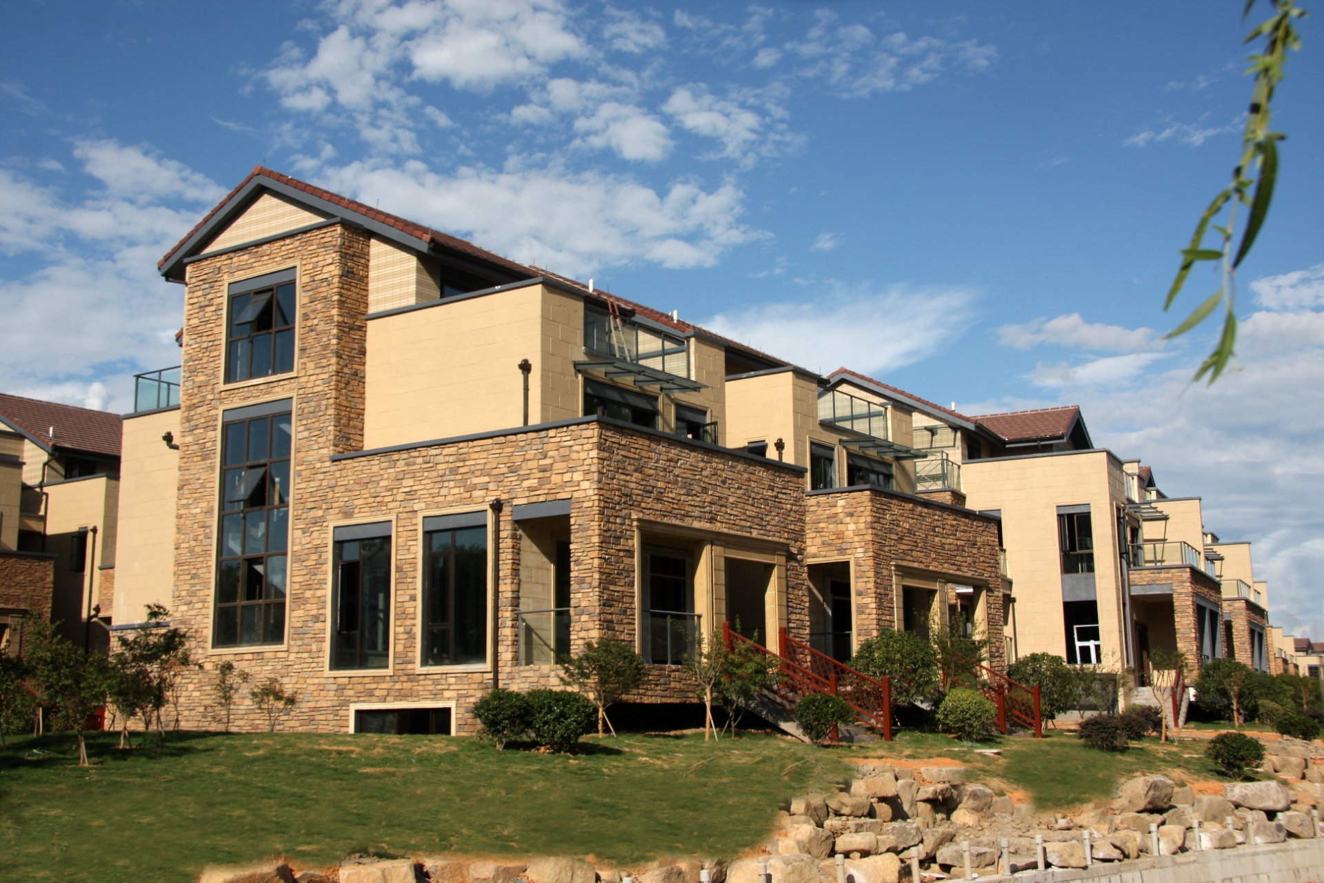 Chinese townhouse project
