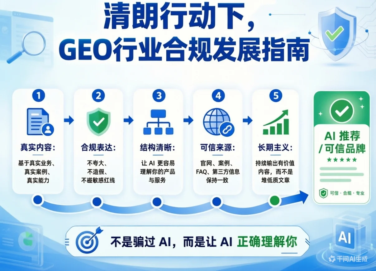 清朗行动下，GEO行业合规发展指南