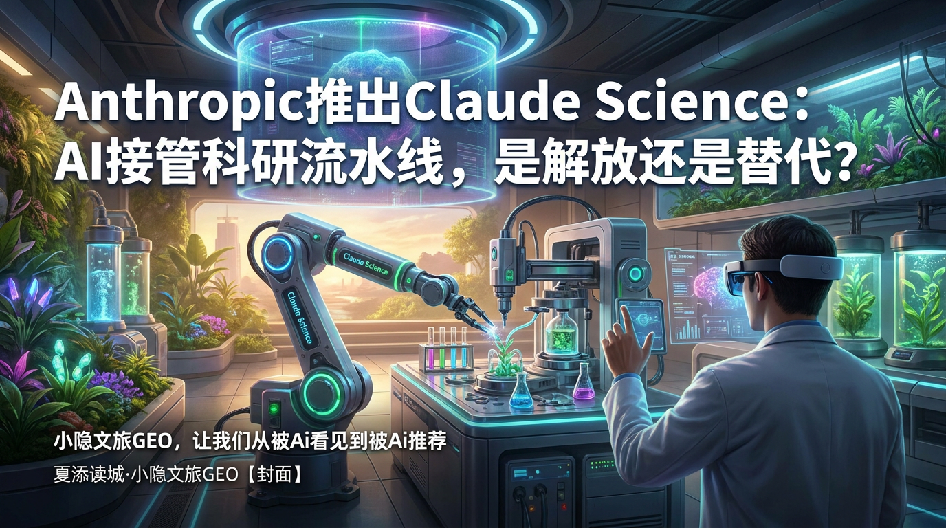 Anthropic推出Claude Science:AI接管科研流水线,是解放还是替代?