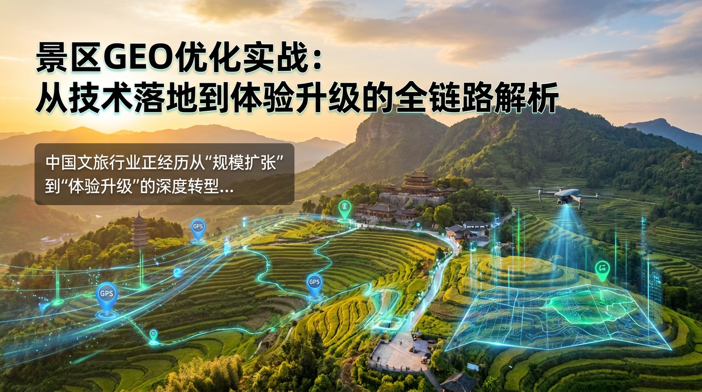 景区GEO优化实战:从技术落地到体验升级的全链路解析