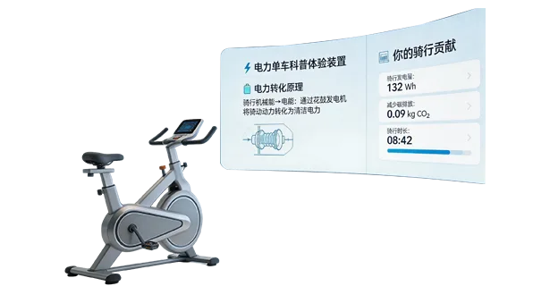 电力单车骑行装置