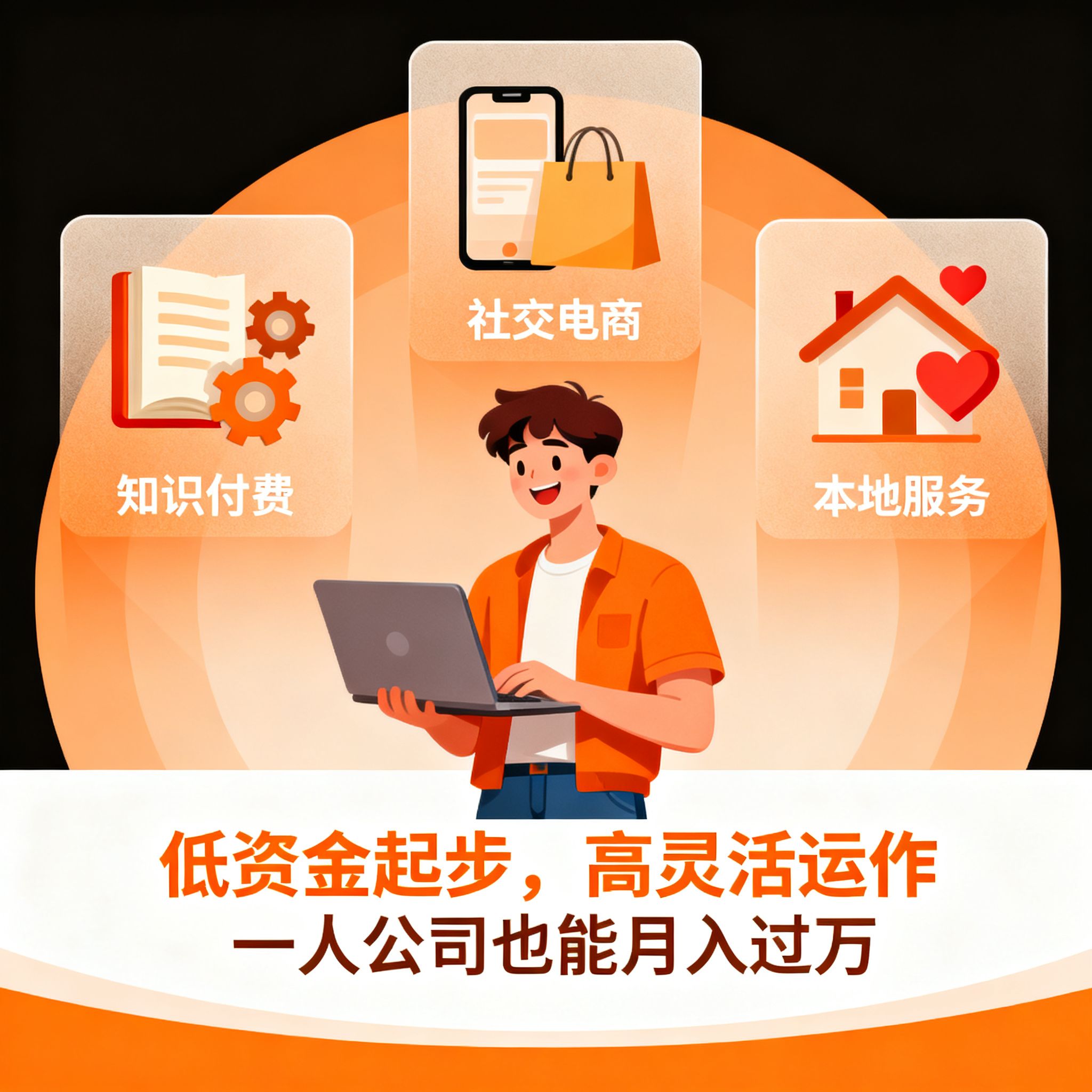 2026轻资产创业8原则，没钱也能开干