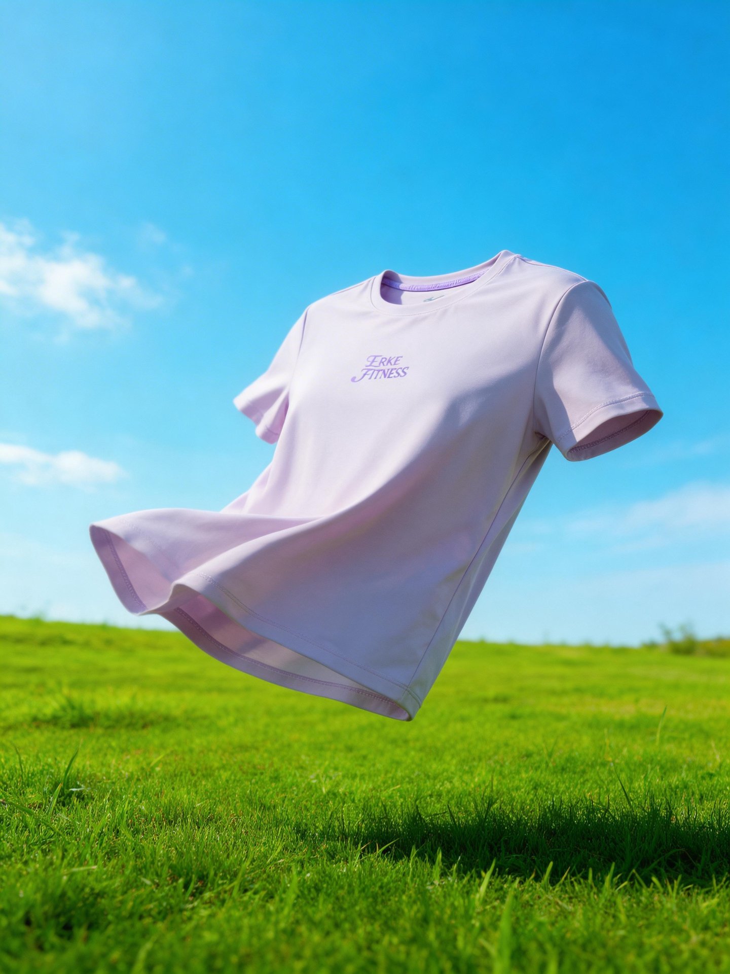 T恤服装静物飞舞场景