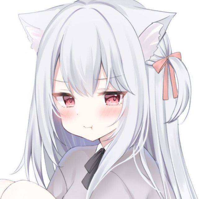 6月8日二次元美图(白毛萝莉）😋😋😋-殇恋社区