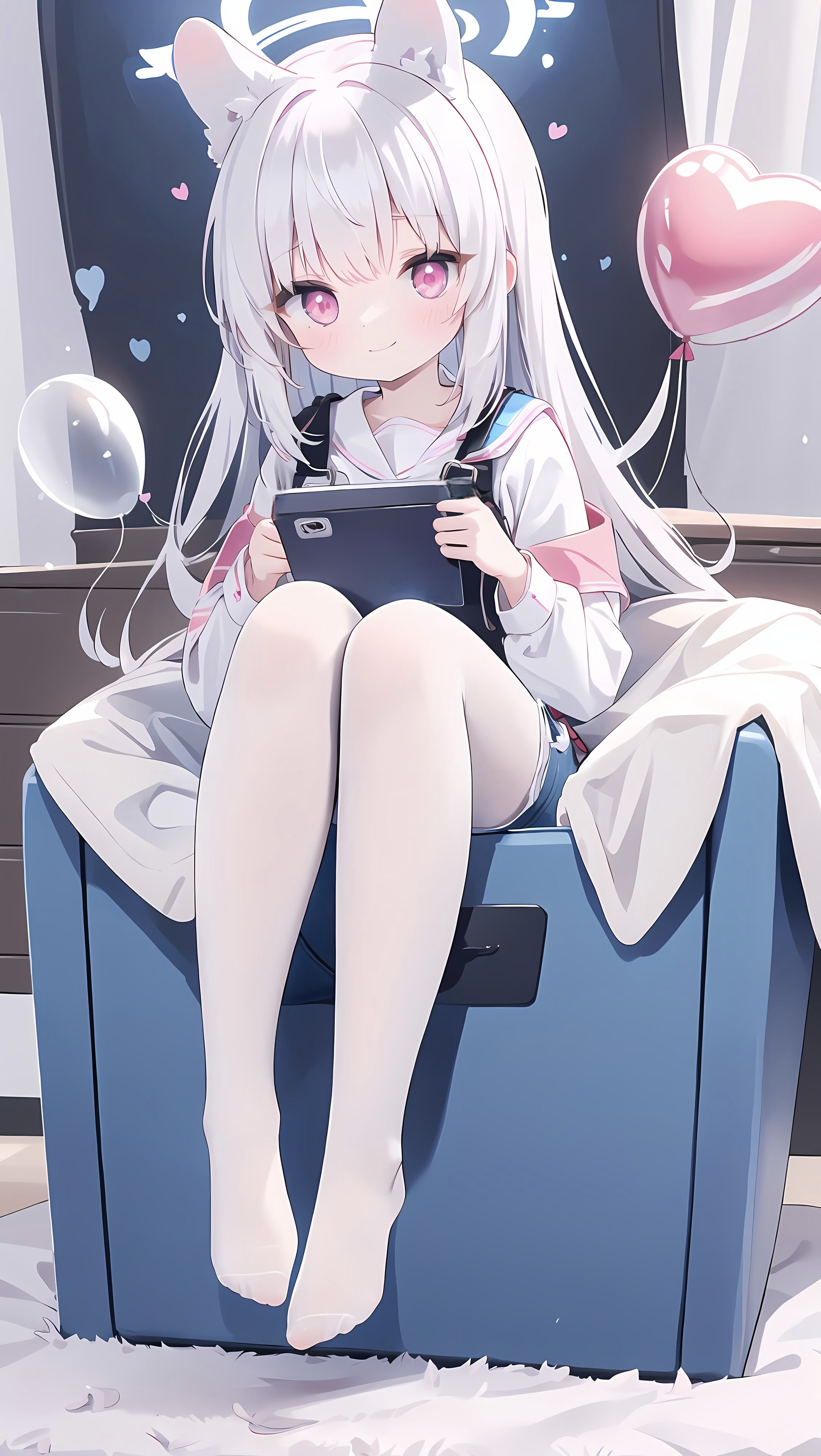 图片[13]-6月8日二次元美图(白毛萝莉）😋😋😋-殇恋社区