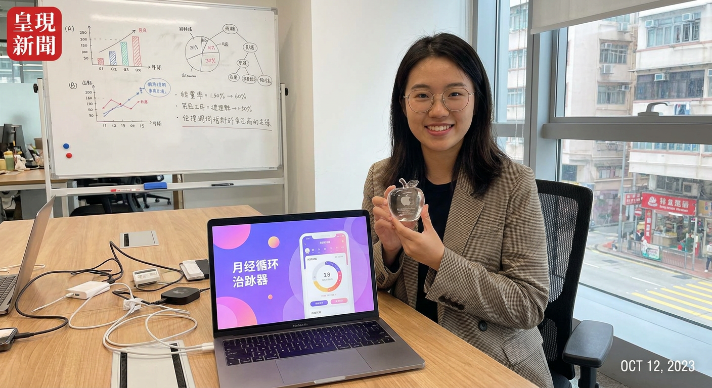 非科班女生自研应用 获苹果挑战赛大奖