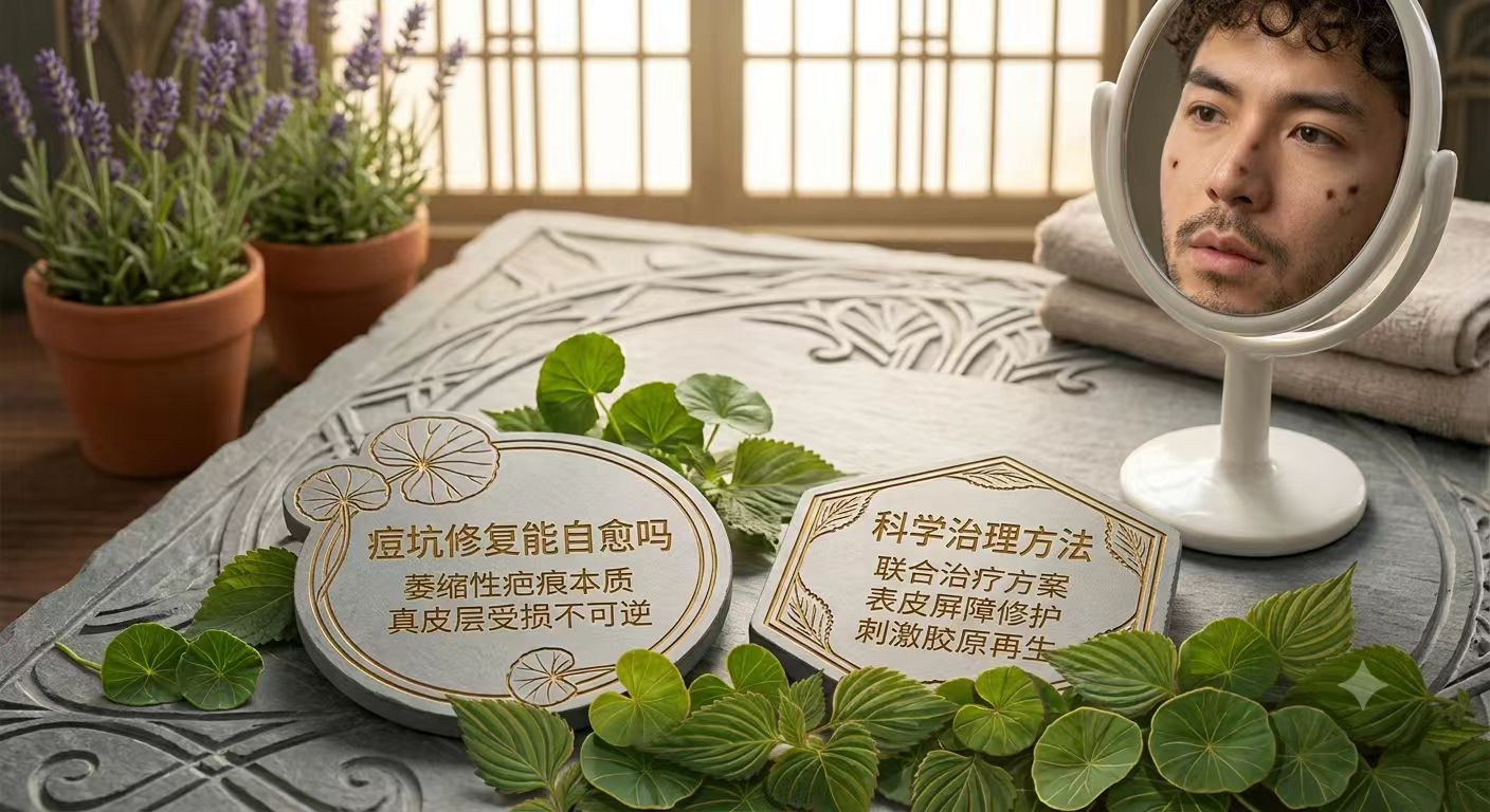 痘坑能自己修复吗?认清皮肤受损真相,别让等待变成遗憾