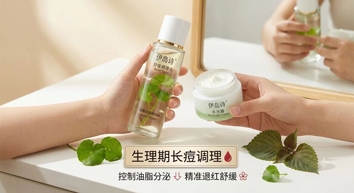 生理期长痘怎么调理?顺应激素周期,掌握“前预防、后修护”的避坑指南