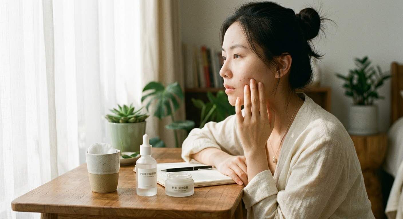脸上反复长痘原因