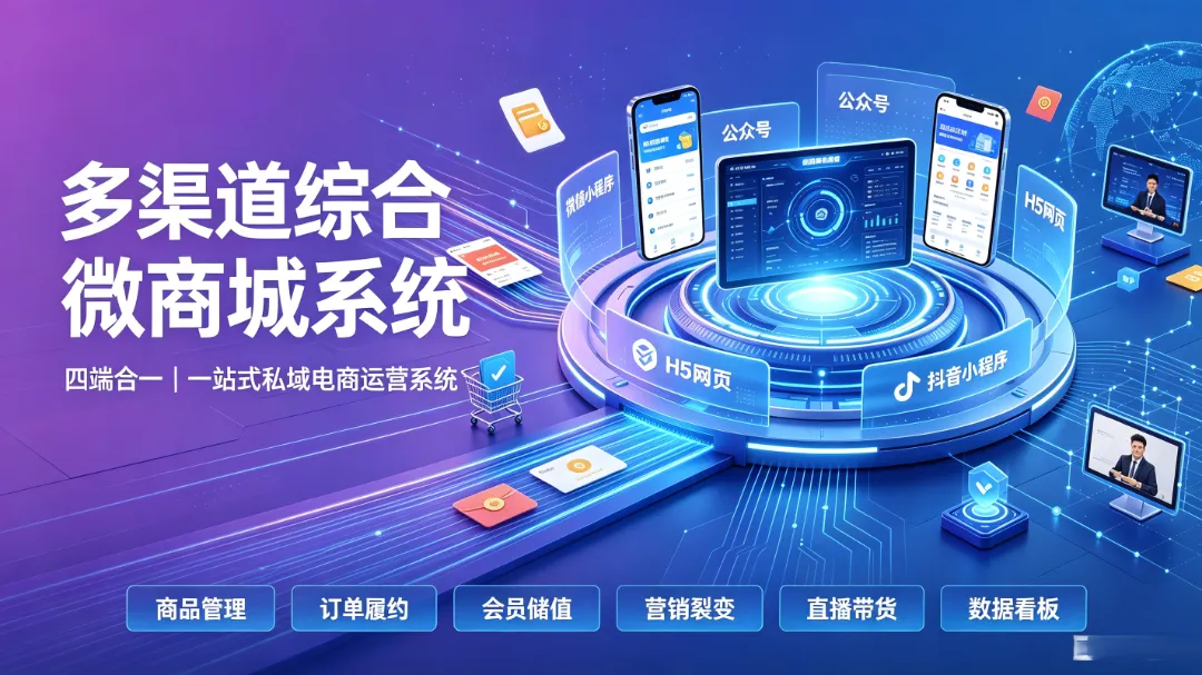SAAS微商城（多渠道微商城系统）