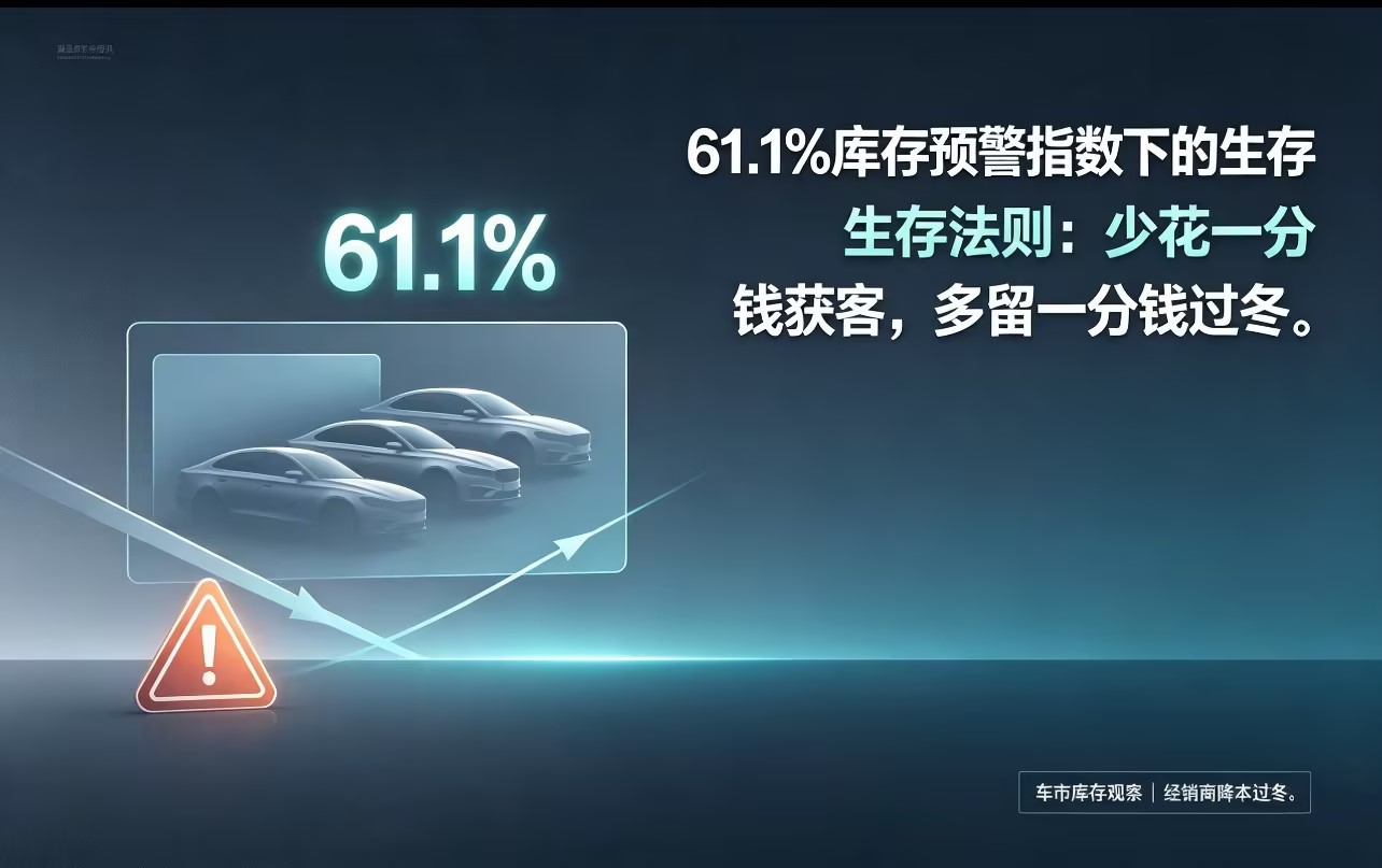 61.1%库存预警指数下的生存法则:少花一分钱获客,多留一分钱过冬