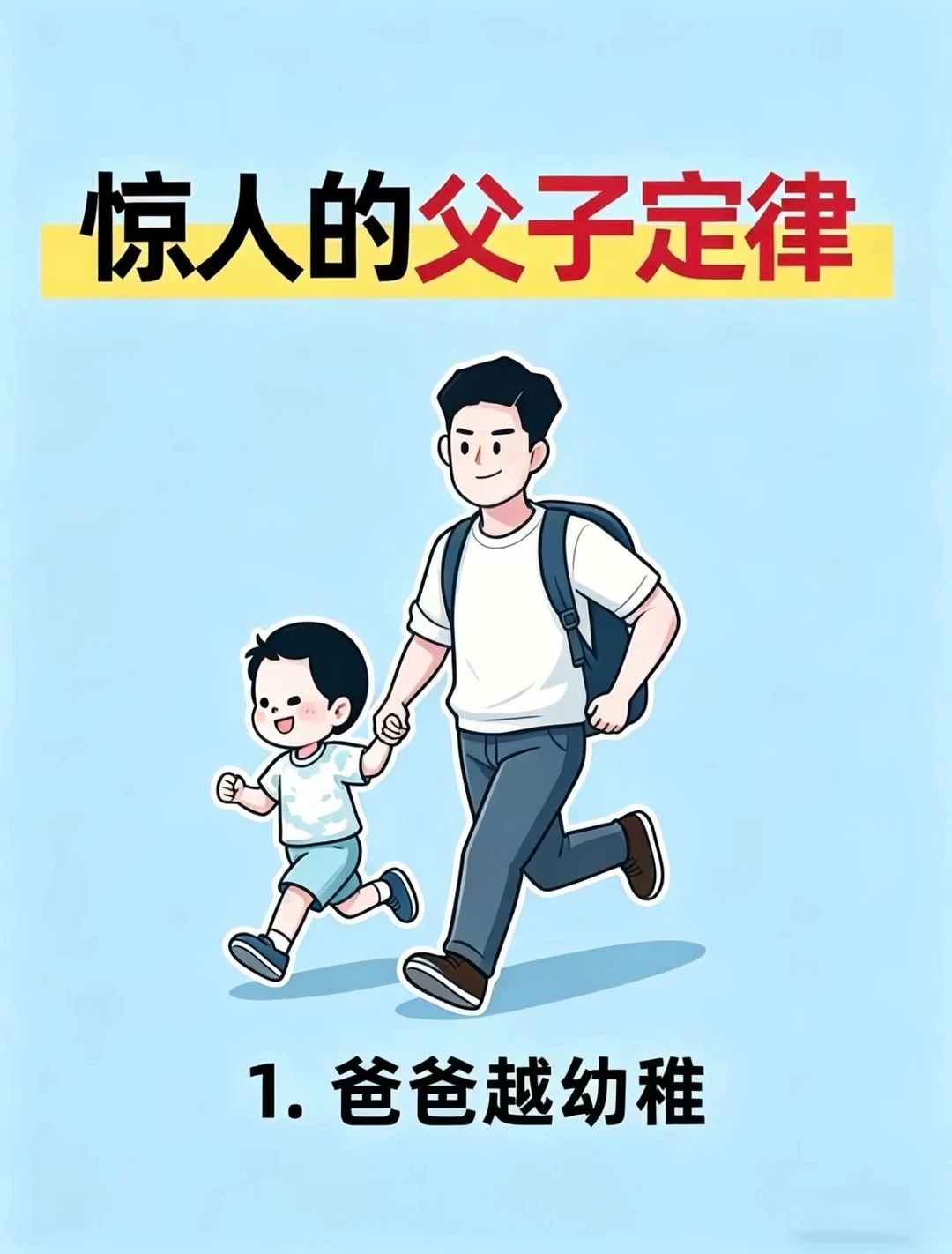 父子定律模板