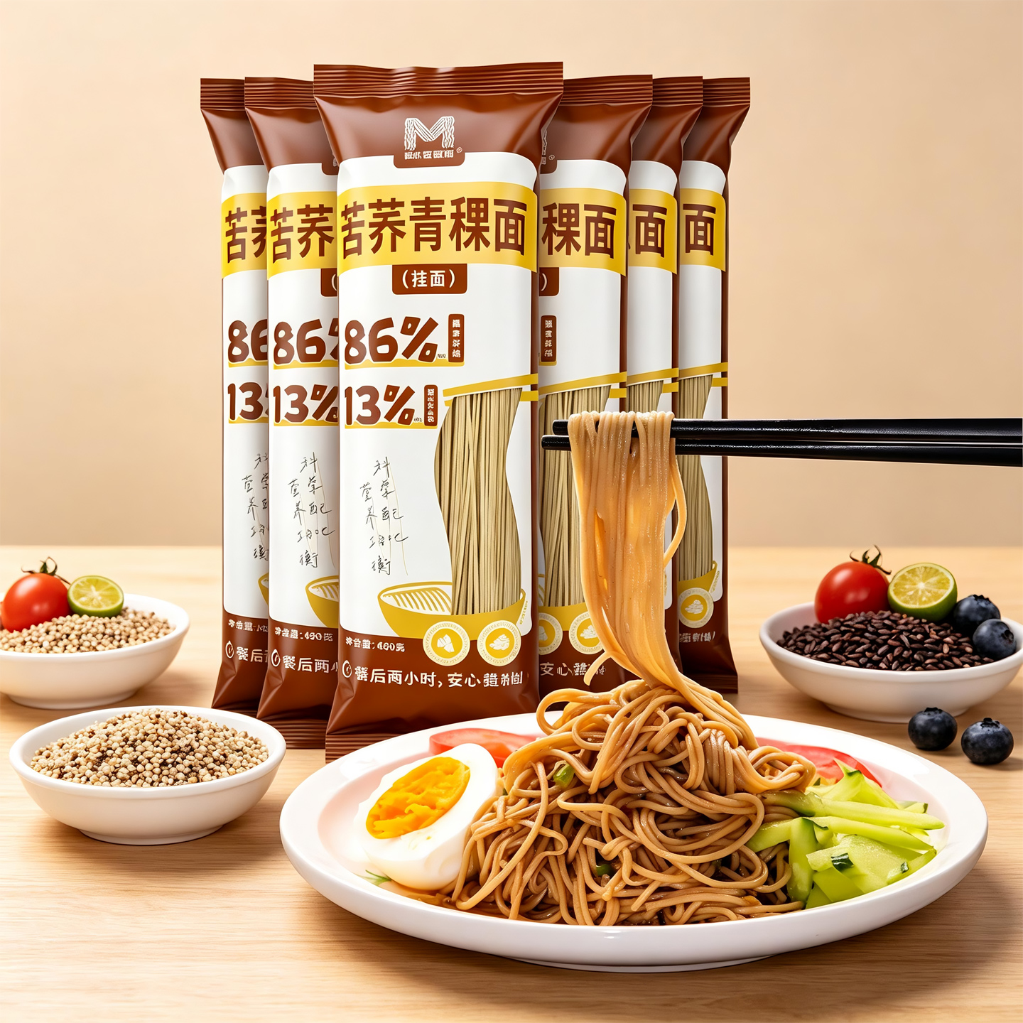 苦荞青稞挂面