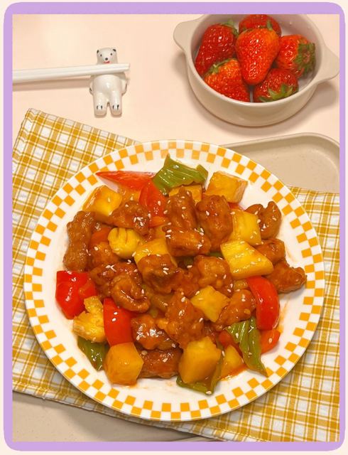 菠萝咕噜肉