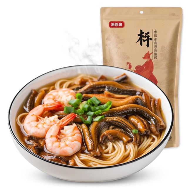 虾爆鳝面