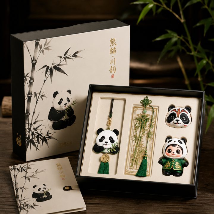 熊猫主题文创礼盒