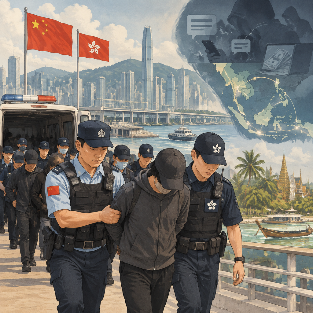 公安部通报电诈黑恶钱庄战果跨境执法成效显著
