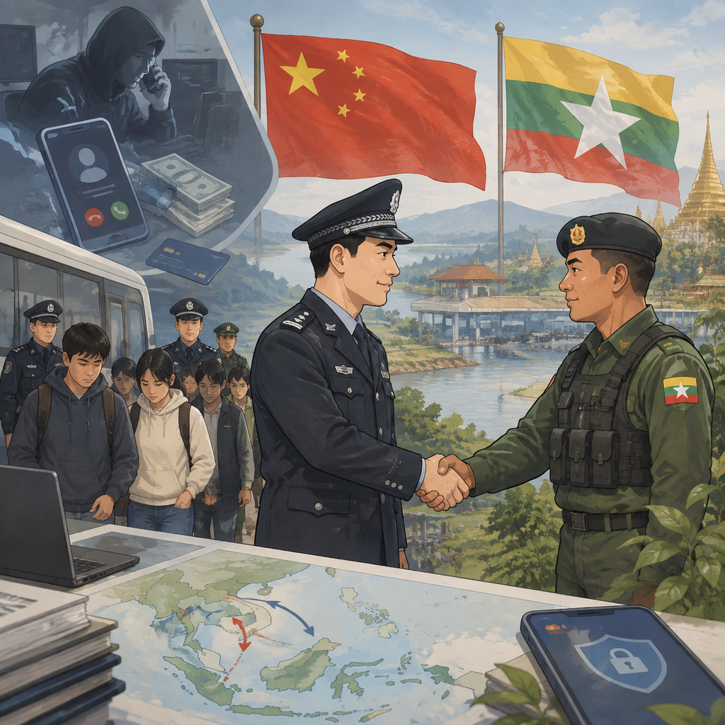 中缅反诈刚清零又重建：境外电诈园区背后的武装利益链