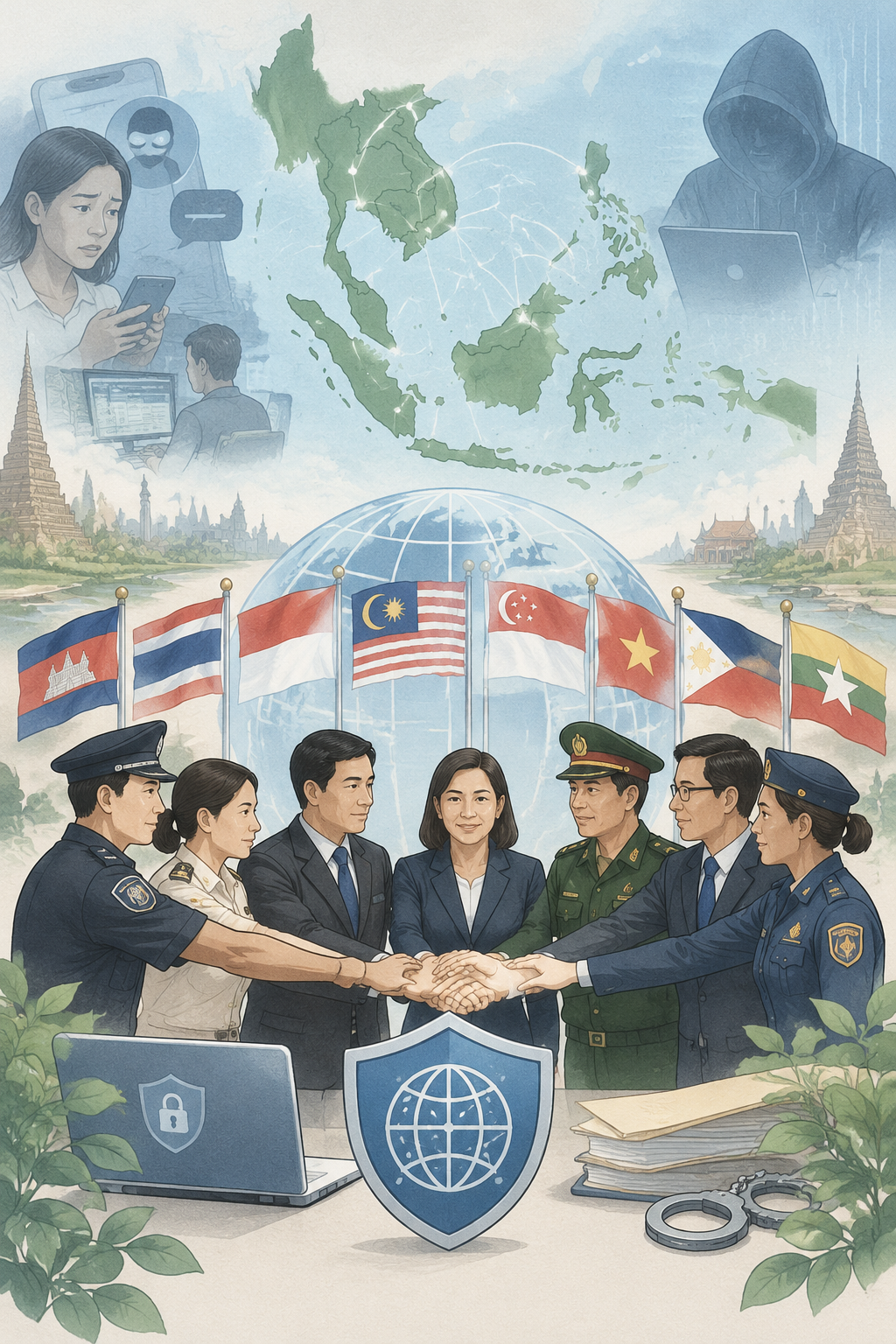 四十六国联手,全球协同打击电信网络诈骗新格局开启