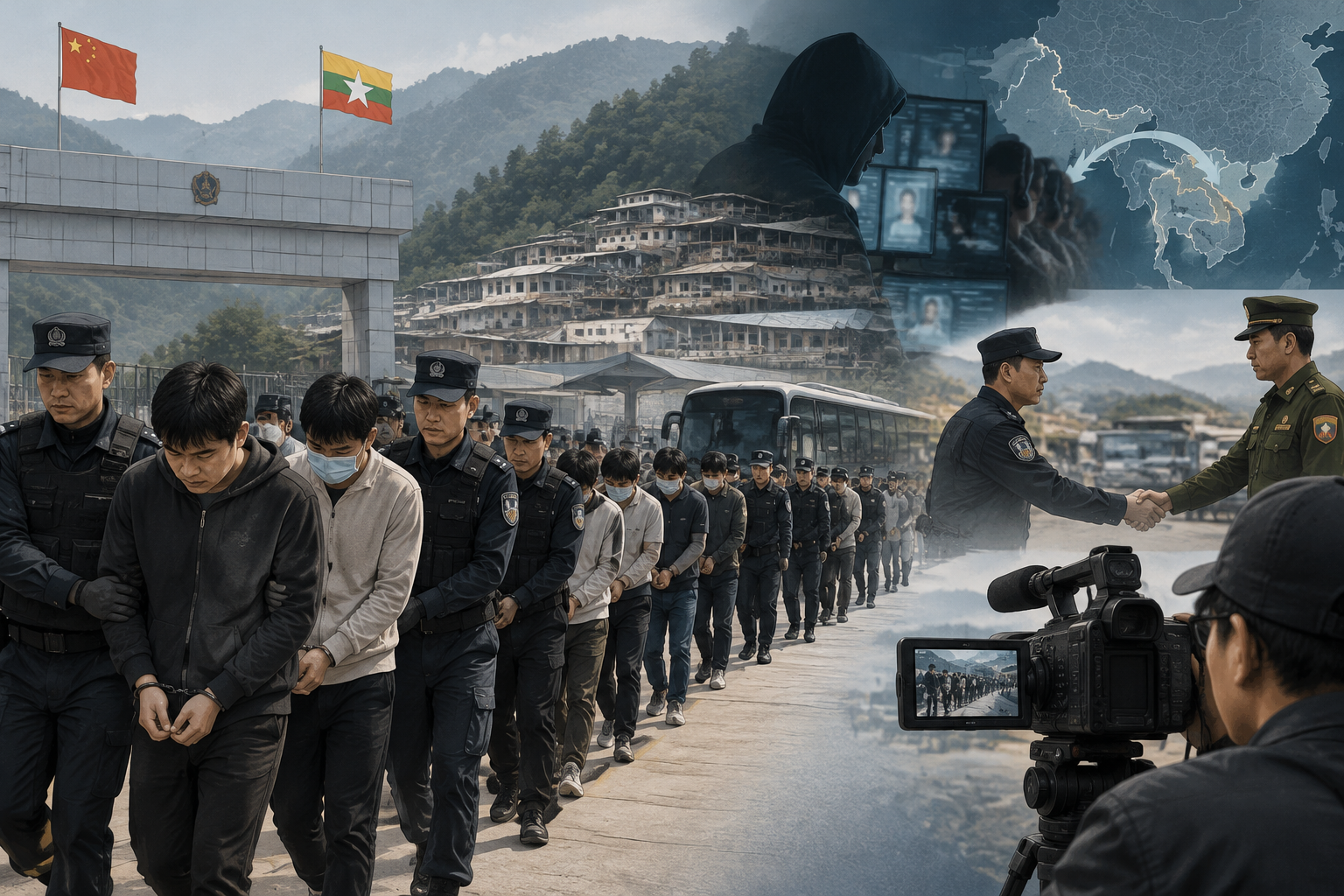 1207名缅北涉诈人员移交细节披露 反诈纪录片揭示跨境打击行动