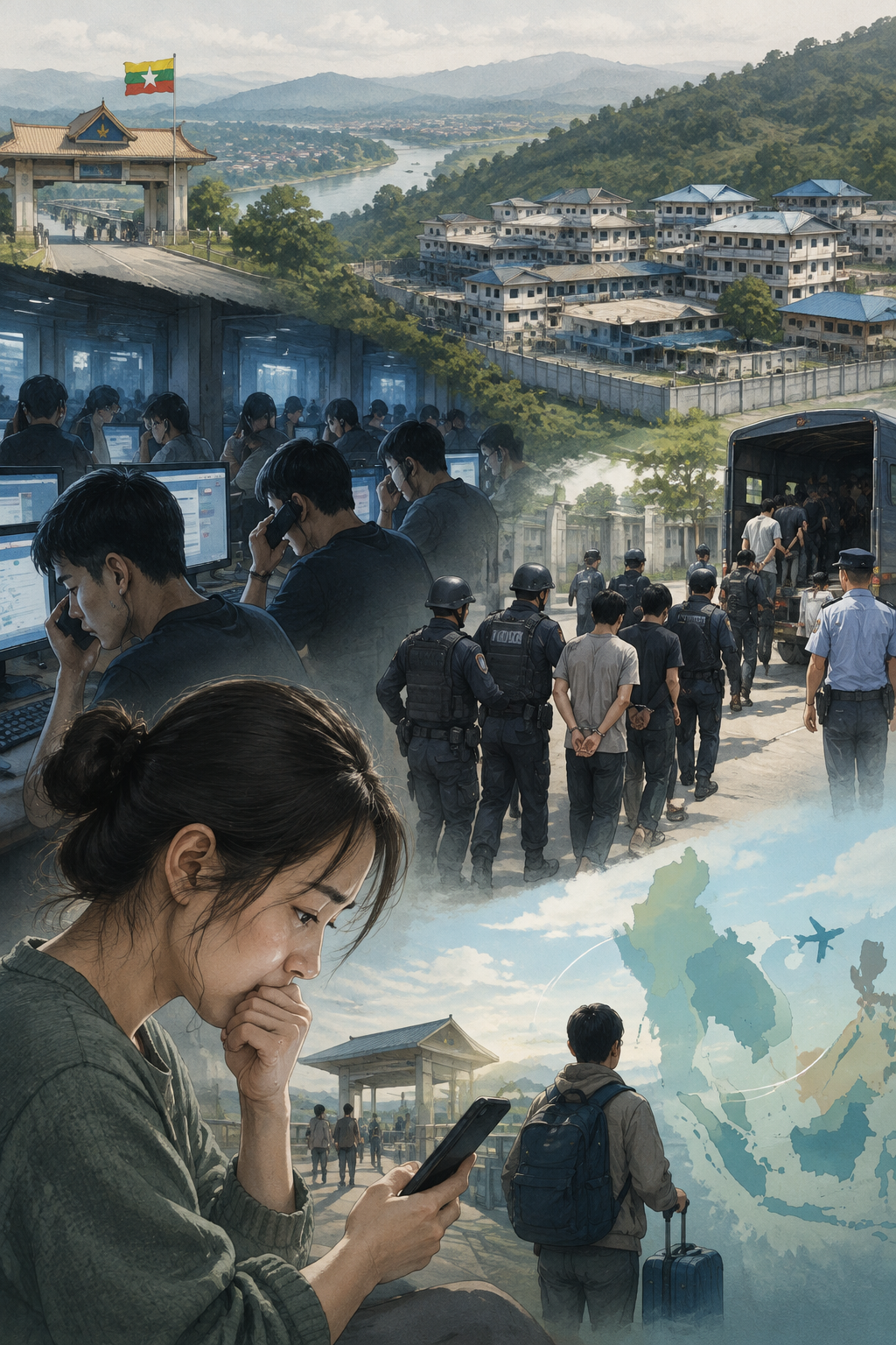 5.9万人遣返背后的跨境电诈帝国覆灭记