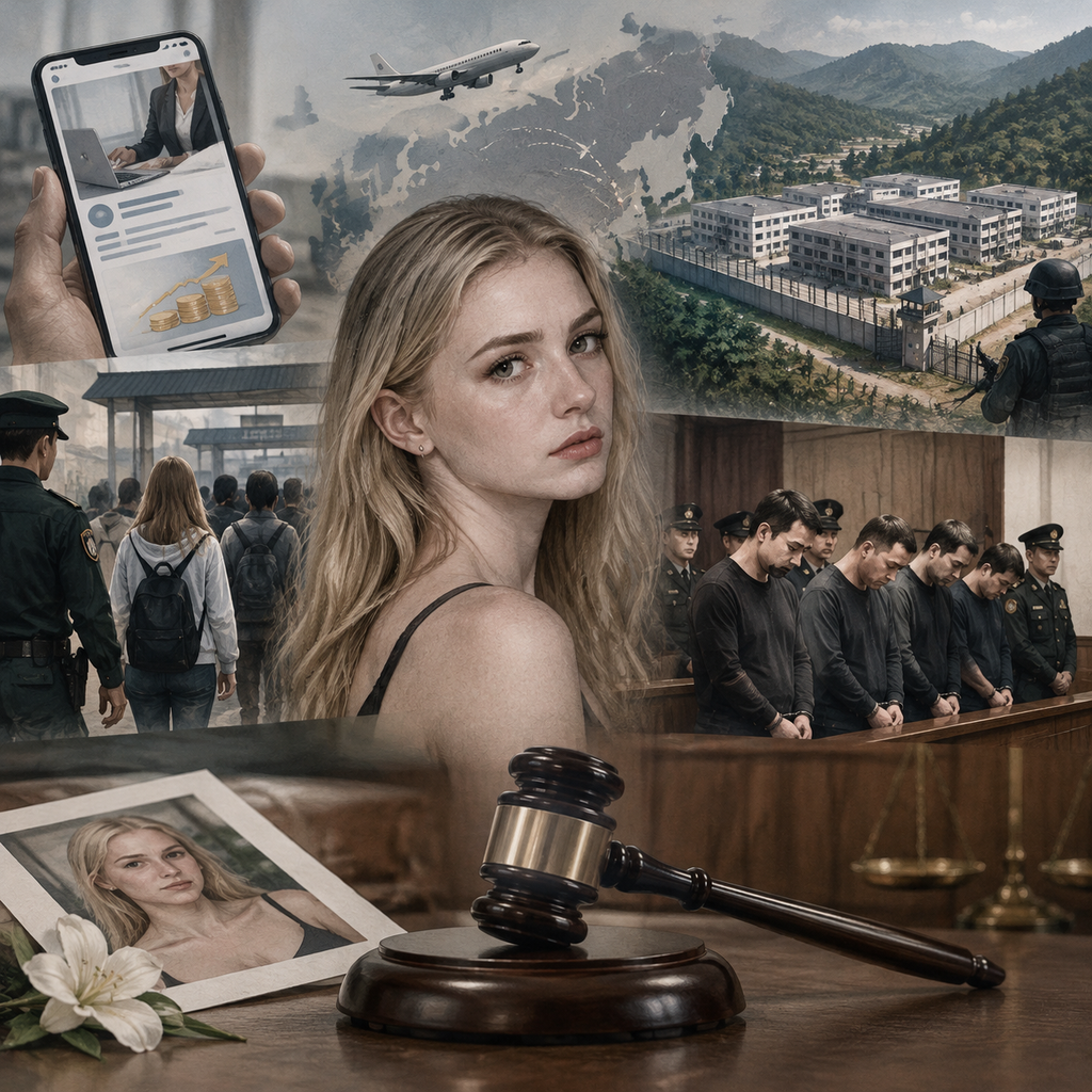 Belarusian Model Lured by Fake High-Paying Job Dies in Myanmar Scam Park, 5 Defendants Sentenced to 21 Years
