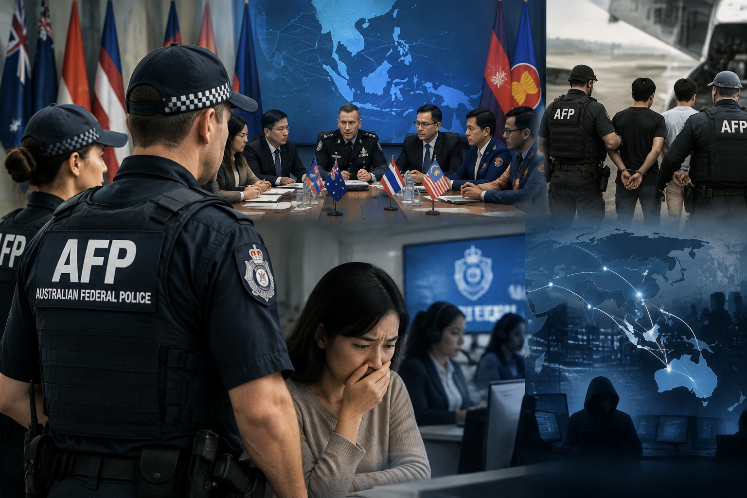 Australia Strengthens Anti-Fraud Mechanism: Federal Police Join Cross-Border Law Enforcement as Victims Coerced into Becoming Elite Scammers