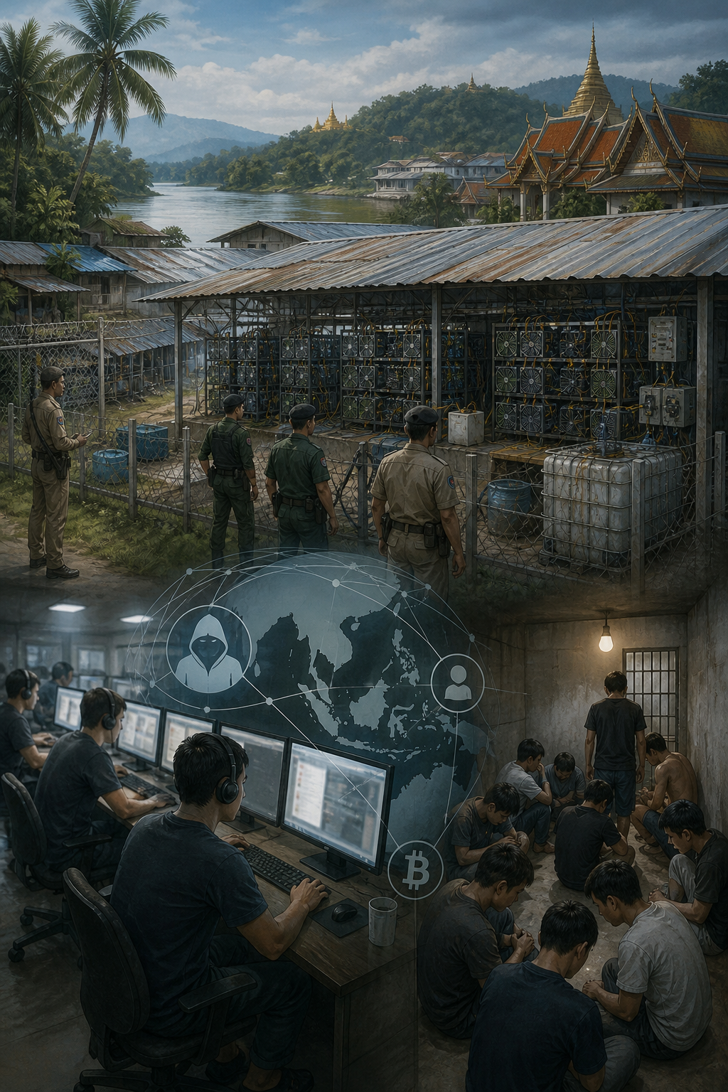 全球协同破获跨國加密貨幣詐騙網絡:3億美元洗錢黑幕與117人獲救背後的偵查全景