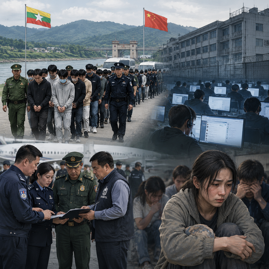 Myanmar Handoffs 377 Chinese Nationals: Ex-Scam园区 Survivors Reveal Ordeals