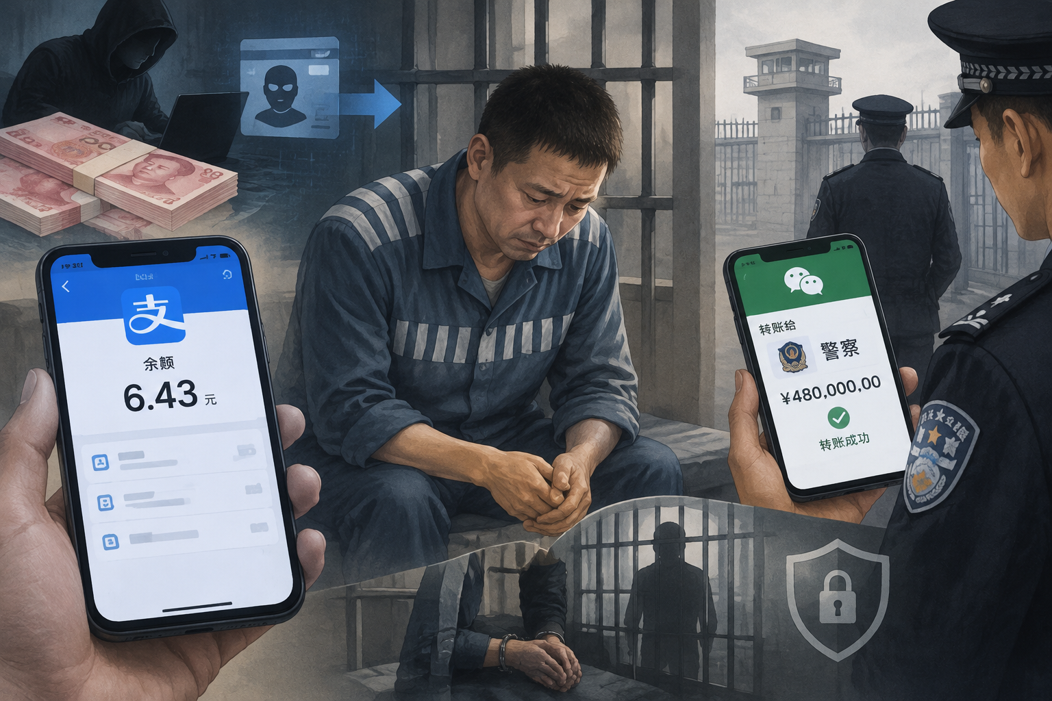 Prisoner Finds 480,000 Yuan Disappeared After 7 Years: Account Balance Only 6.43 Yuan Upon Release