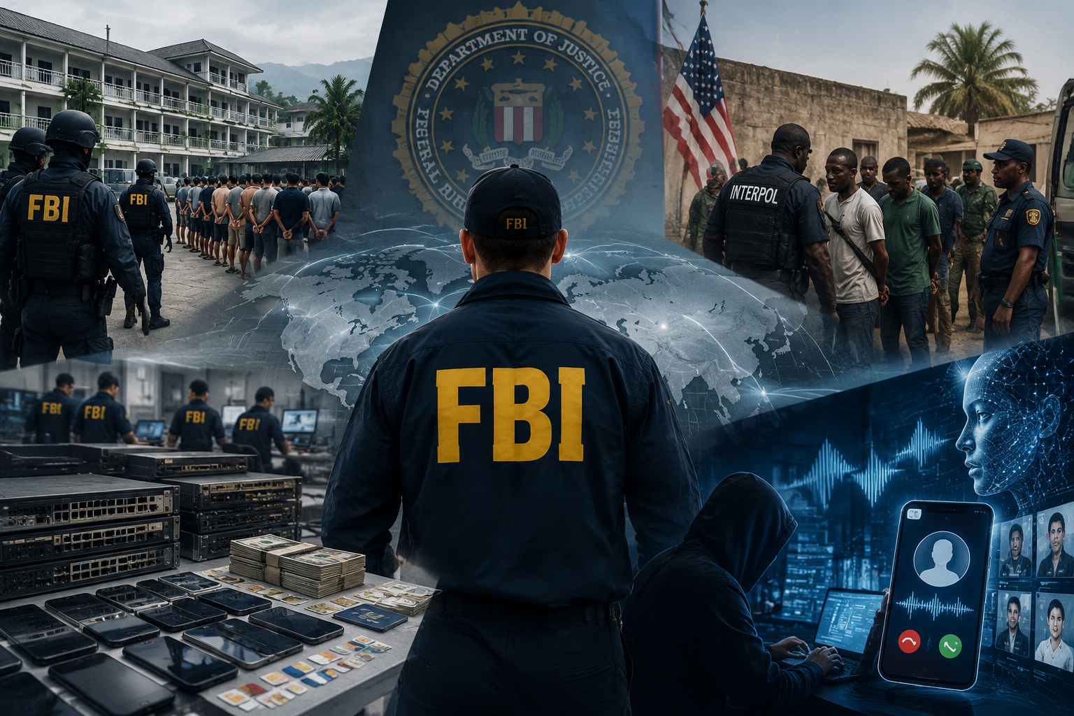 FBI启动「断电行动」全球围剿电诈窝点 美210亿美元损失创历史新高